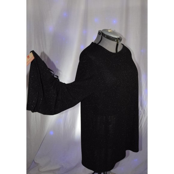 Juicy Couture Black Metallic Sweater sixe XXL - Picture 3 of 9